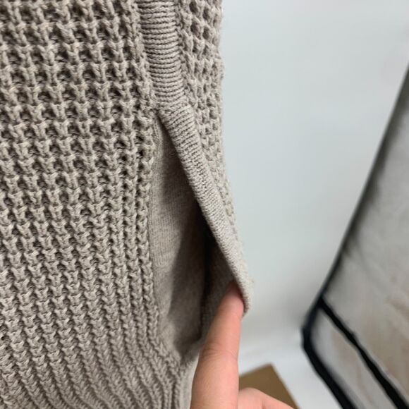 Ugg Australia Cowl Neck Knit Tunic Sweater Womens M Medium Doeskin Dolman Sleeve - Picture 8 of 16